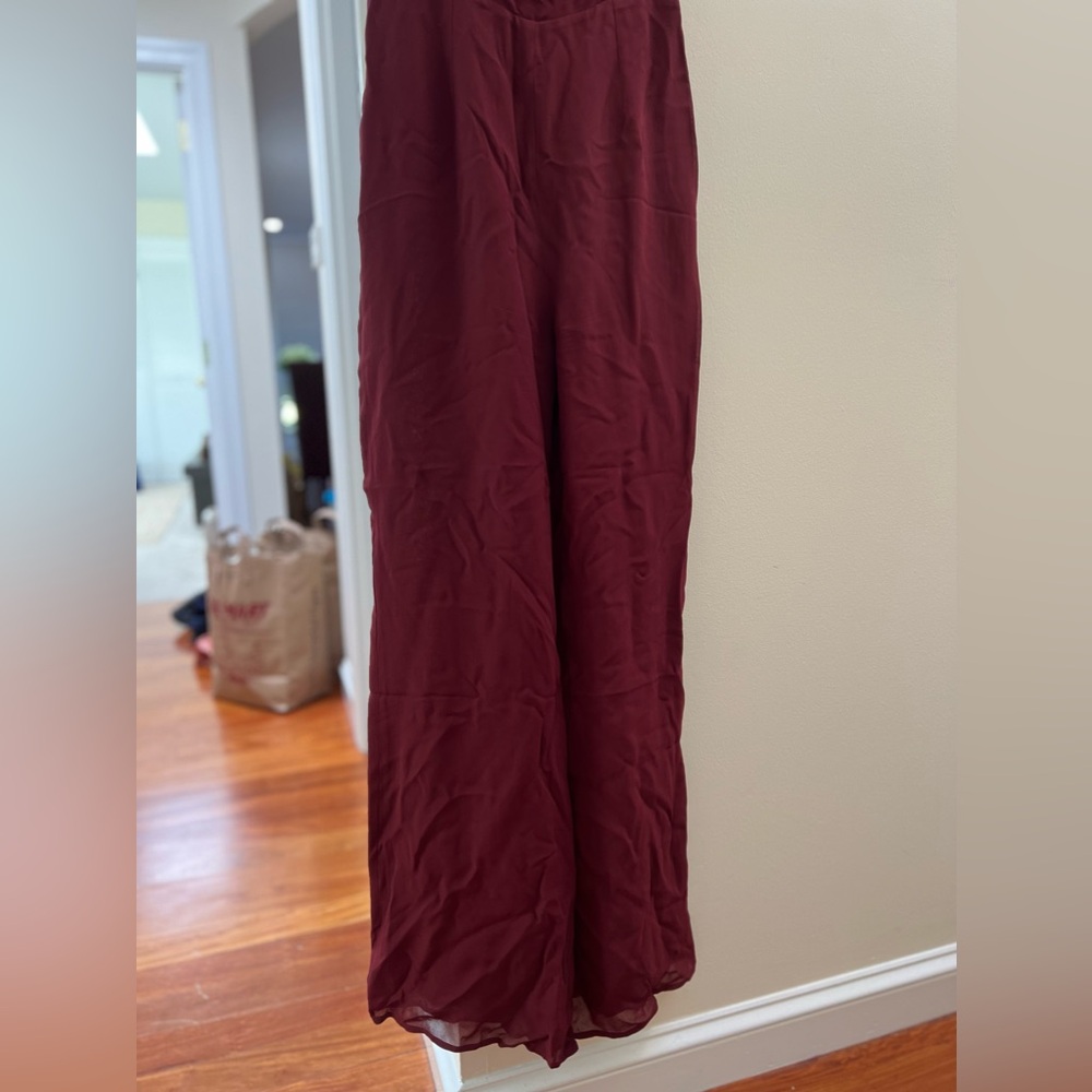 Reformation Alfred Red Jumpsuit 2P - Picture 6 of 12